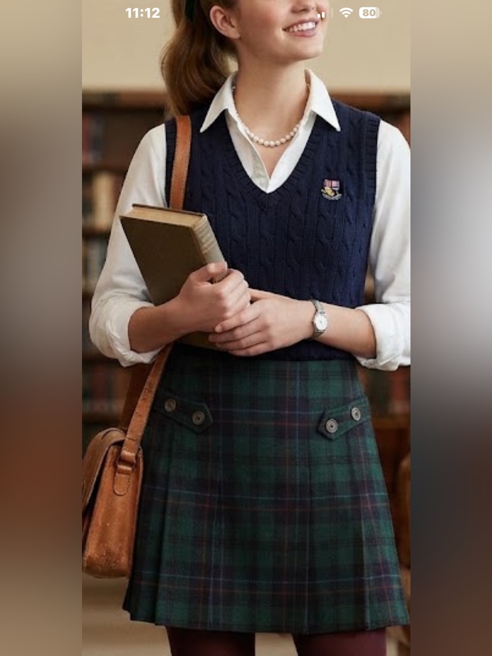 Tartan Plaid Skirt size 1 wool mini | Vintage Gap